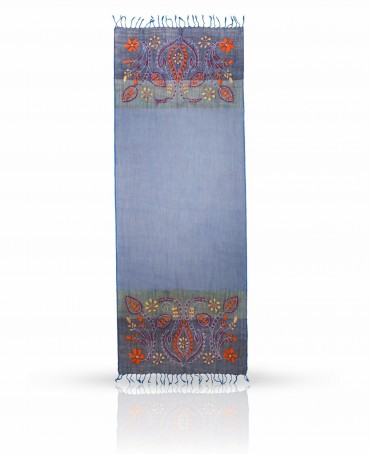 Палантин Женский ZW.EMB/BLUE